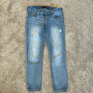 Express Women's Distressed Ankle Jeans